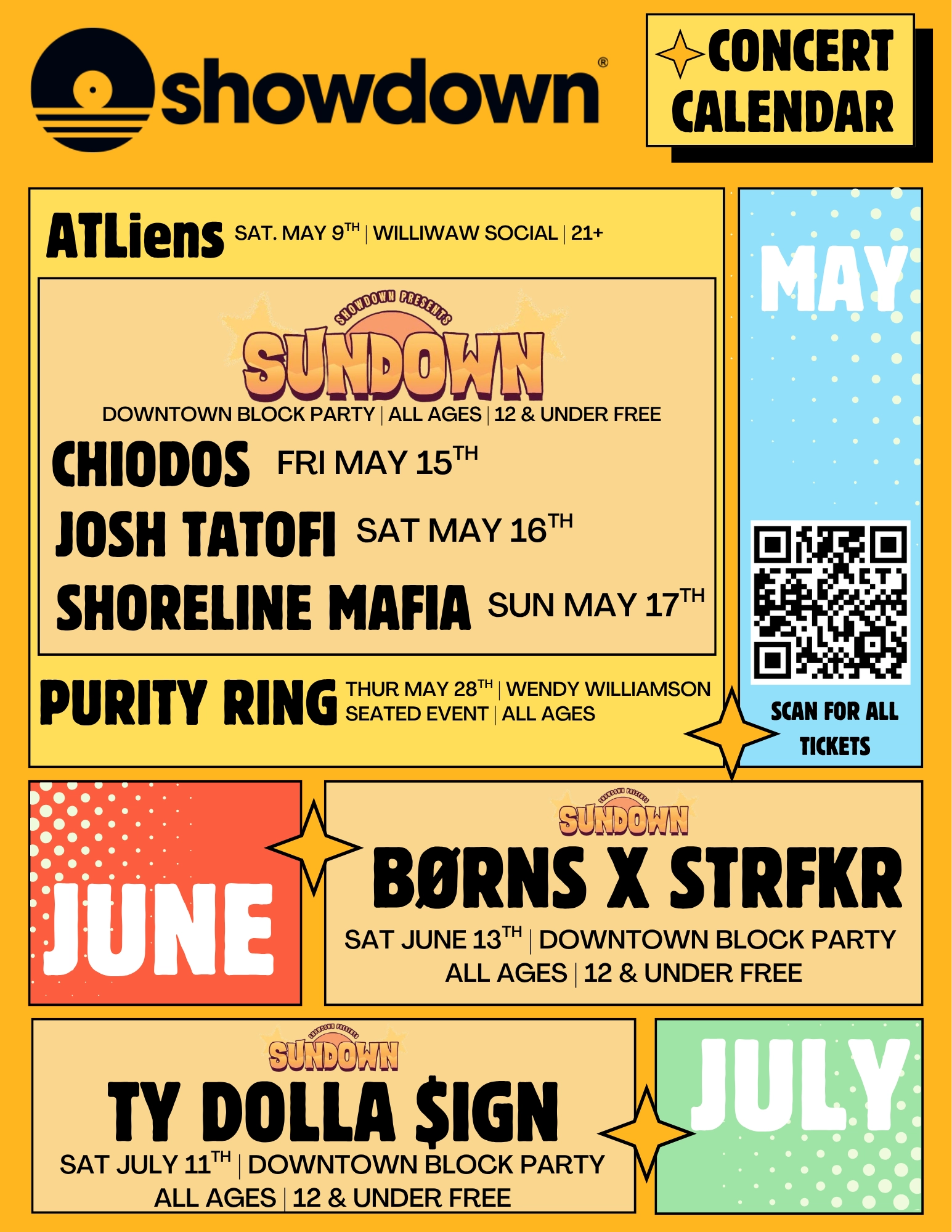 Concert Calendar